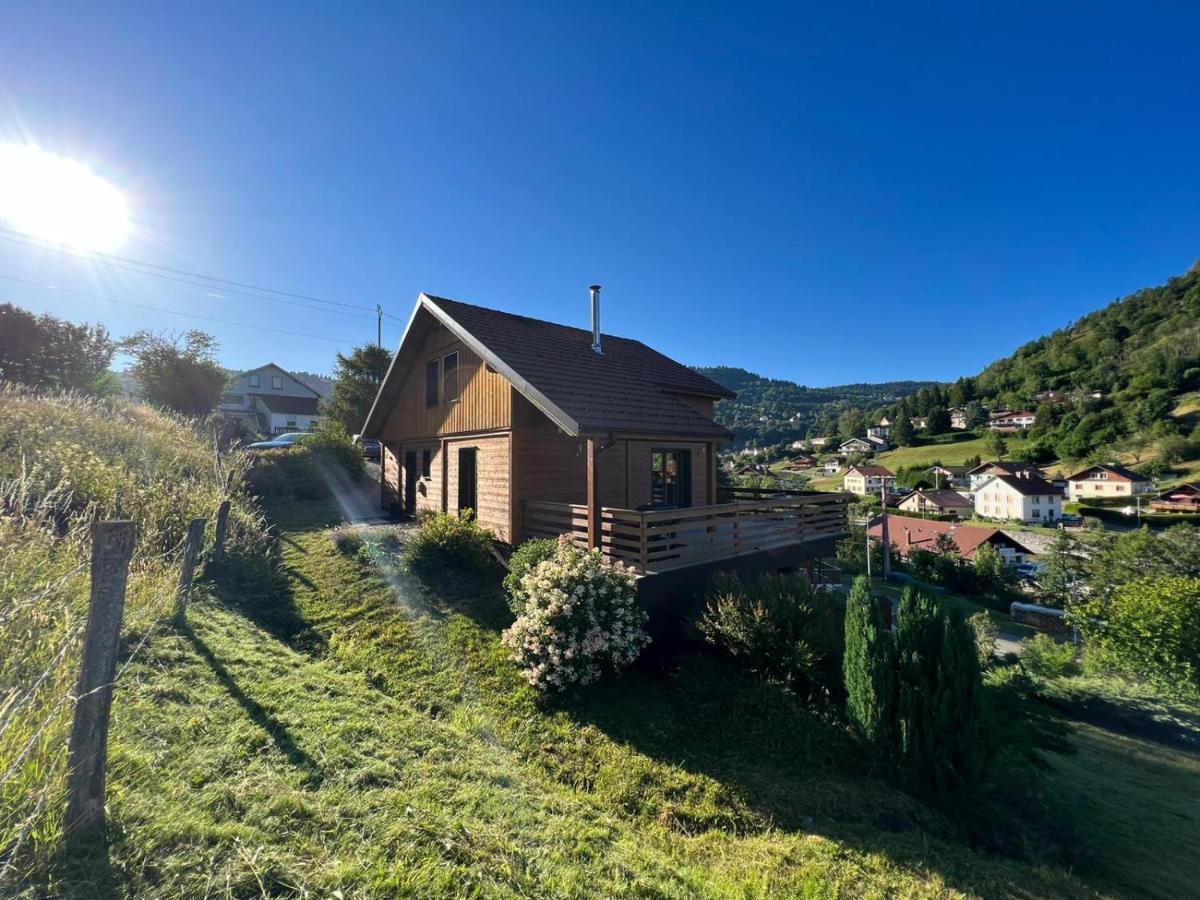 Chalet Casa de Monzel with 6-Person Jacuzzi&Panoramic View La Bresse Exterior foto