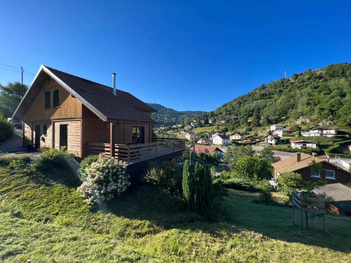 Chalet Casa de Monzel with 6-Person Jacuzzi&Panoramic View La Bresse Exterior foto